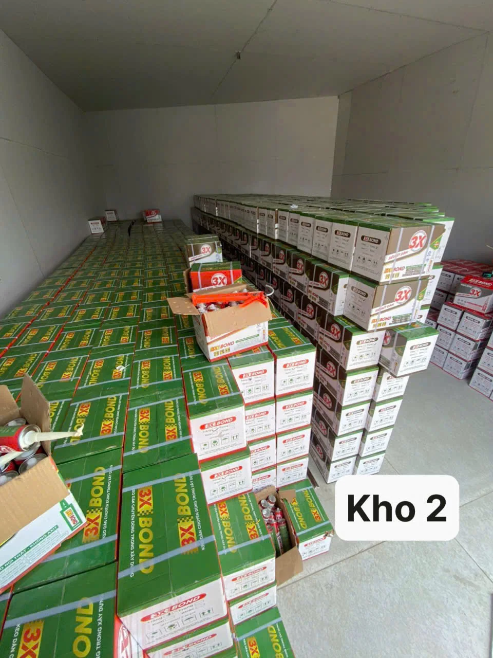 Kho 2: thùng Keo Nội Thất 3X-BOND